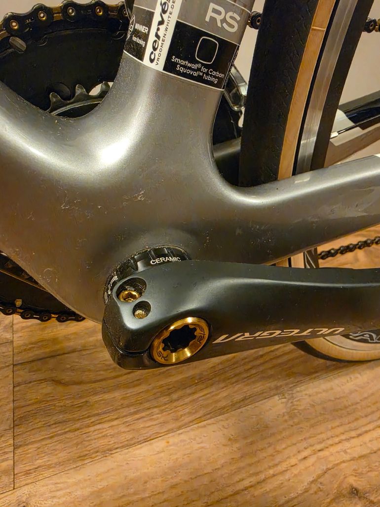 Used Cervélo RS Shimano Ultegra 2011 Road & Gravel, Light Gray — image 15 of 17