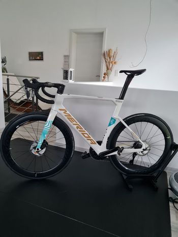 Used Merida Reacto Team Pearl Di2/Powermeter 2024 Road & Gravel, White — image 1 of 14