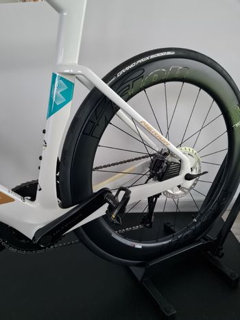 Used Merida Reacto Team Pearl Di2/Powermeter 2024 Road & Gravel, White — image 3 of 14