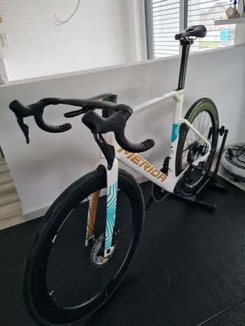 Used Merida Reacto Team Pearl Di2/Powermeter 2024 Road & Gravel, White — image 13 of 14