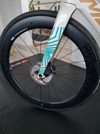 Used Merida Reacto Team Pearl Di2/Powermeter 2024 Road & Gravel, White — image 4 of 14