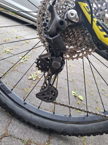 Gebrauchtes Scott scale shimano deore xt de +-9, 5kg 2016 Mountainbike, Schwarz — Bild 3 von 7