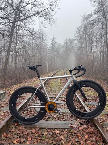 Brugt Fixe GRAVEL FIXED GEAR 2025 Road & Gravel — billede 3 af 4