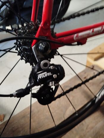 B’TWIN Custom SRAM Rival 2016 Road & Gravel usato, Rosso — immagine 3 di 4