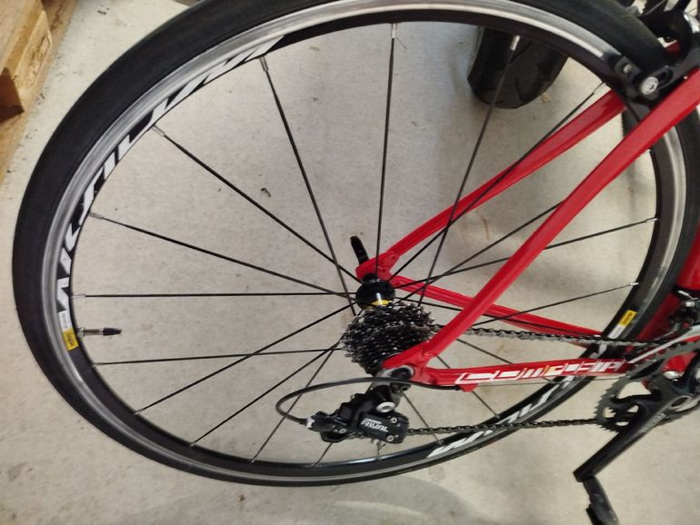 B’TWIN Custom SRAM Rival 2016 Road & Gravel usato, Rosso — immagine 4 di 4