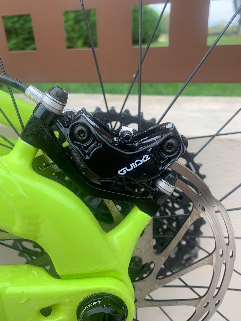 Trek Full Stache 8 2019 2019 Mountainbike usato, Verde — immagine 4 di 7