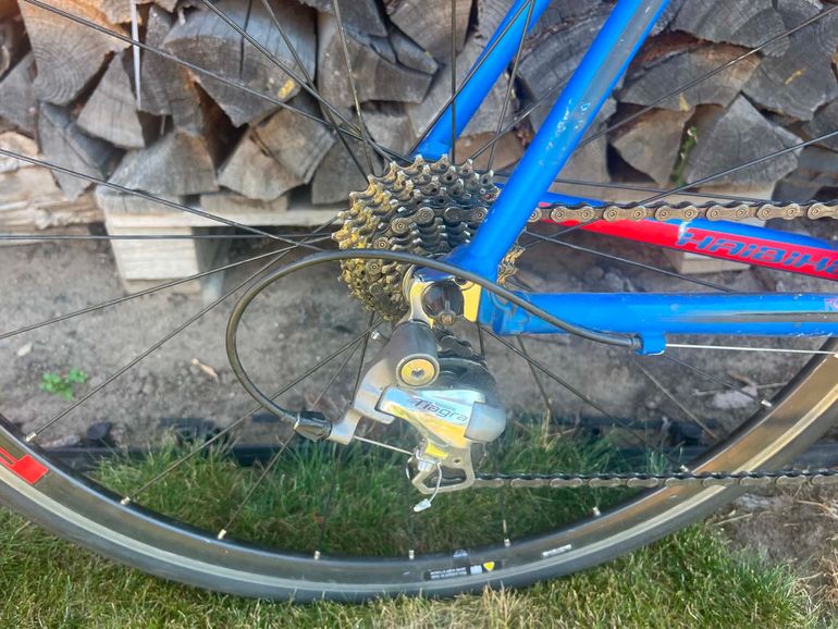 Haibike Custom Shimano Tiagra 2016 Road & Gravel usato, Blu — immagine 3 di 4