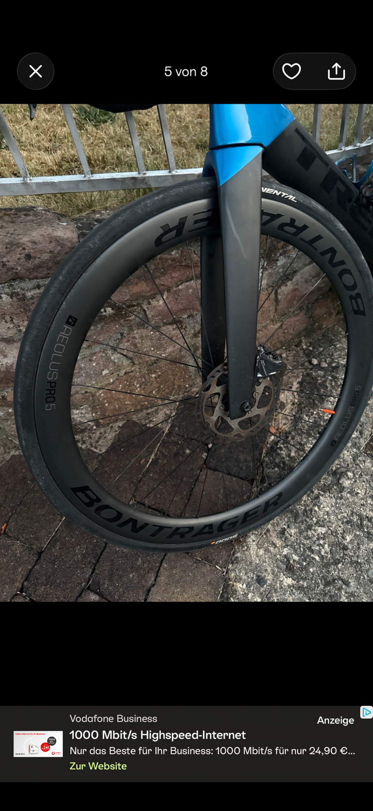 Brugt Trek Madone SL 6 Disc 2020 2020 Road & Gravel — billede 5 af 12