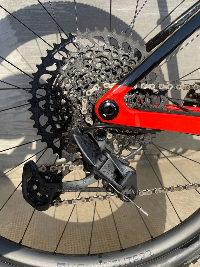 Trek Procaliber 9.7 2023 2023 Mountainbike usato, Arancione — immagine 4 di 6