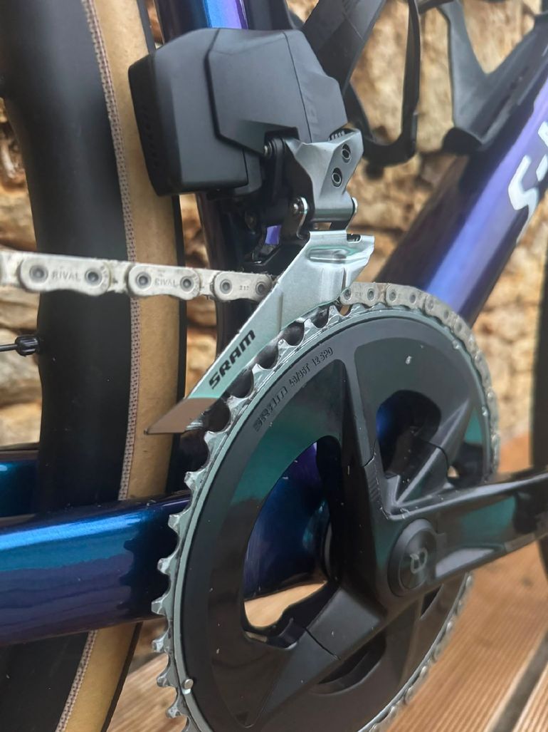 Velobuild Custom SRAM Rival eTap AXS 2023 Road & Gravel usato, Blu — immagine 3 di 4