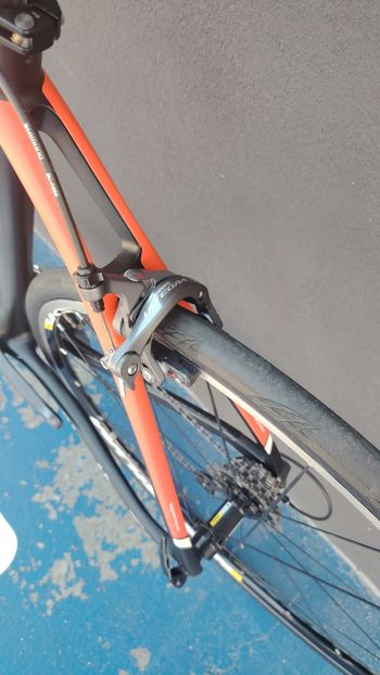 Gebrauchtes Wilier Zero9 2018 Road & Gravel, Orange — Bild 8 von 9
