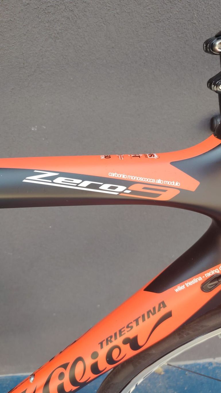 Gebrauchtes Wilier Zero9 2018 Road & Gravel, Orange — Bild 4 von 9