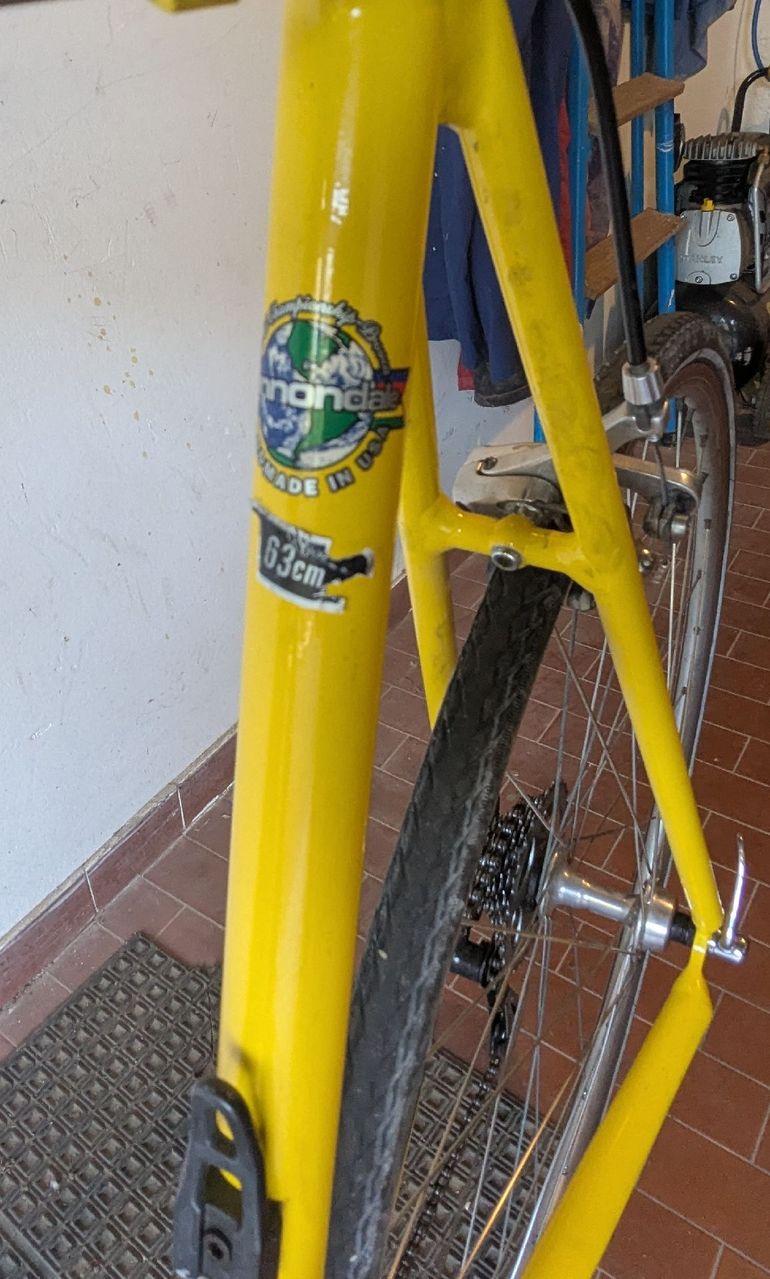 Used Cannondale Custom Other Shimano 1998 Road & Gravel, Orange — image 7 of 7