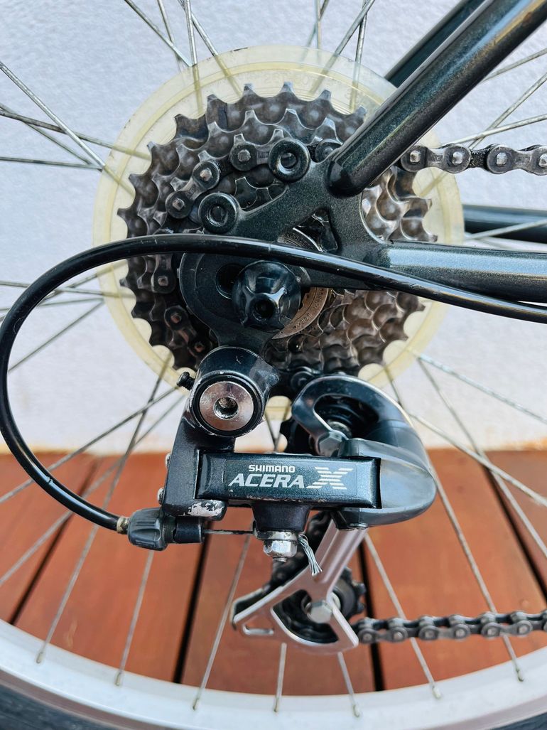 Gebrauchtes Specialized Hardrock FS 1994 1994 Mountainbike, Hellgrau — Bild 9 von 9