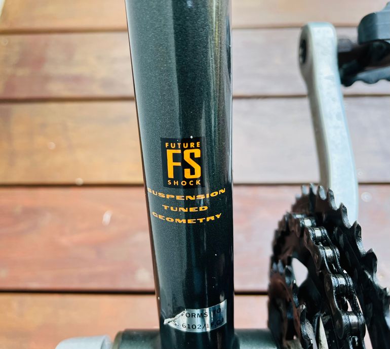 Gebrauchtes Specialized Hardrock FS 1994 1994 Mountainbike, Hellgrau — Bild 2 von 9