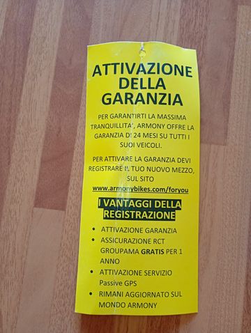 Brugt Armony Firenze Advance 2026 Urban — billede 14 af 15