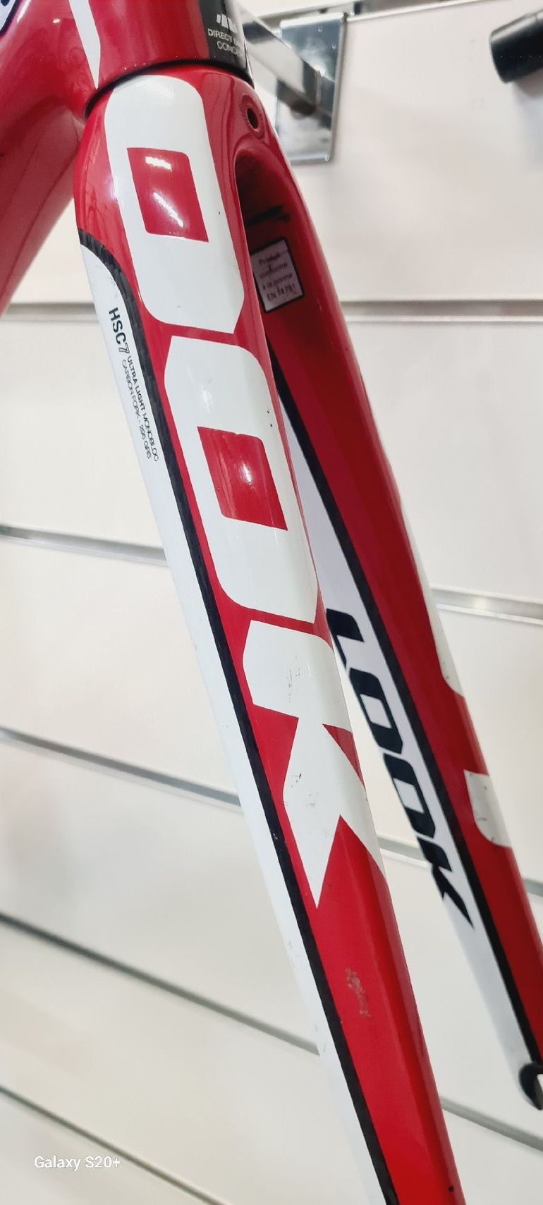 Used Look 695 Frameset 2016 Road & Gravel, Red — image 5 of 5