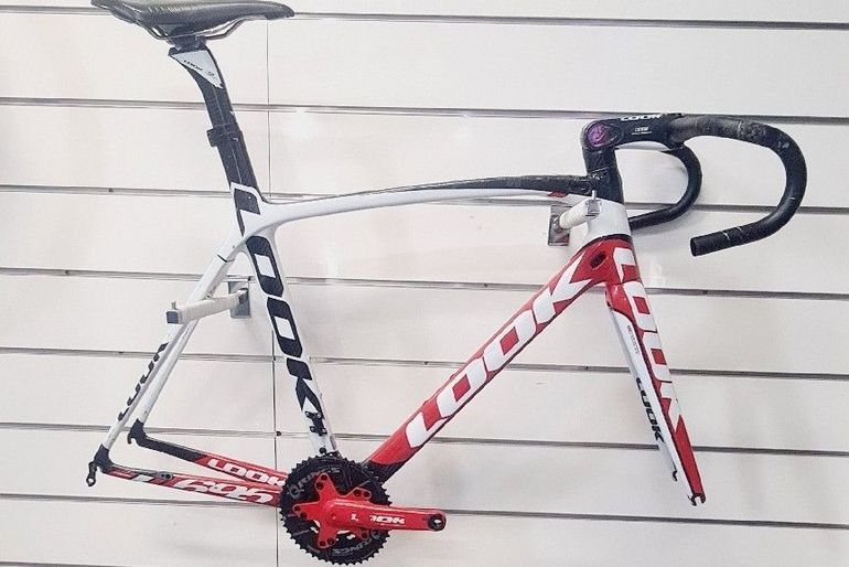 Used Look 695 Frameset 2016 Road & Gravel, Red — image 1 of 5