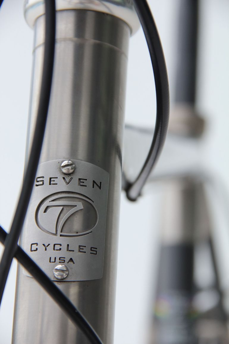 Used Seven Cycles Odonata 2001 Road & Gravel, Light Gray — image 26 of 37
