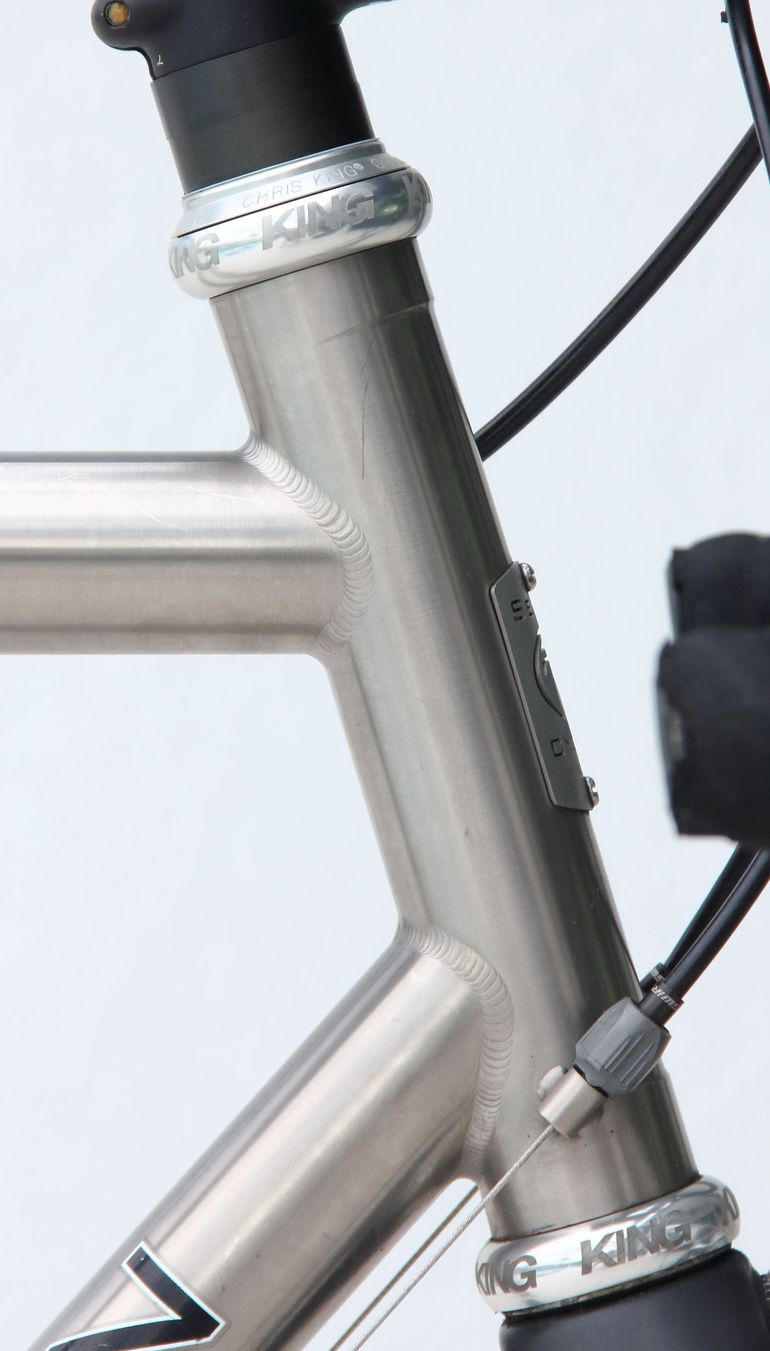Used Seven Cycles Odonata 2001 Road & Gravel, Light Gray — image 8 of 37