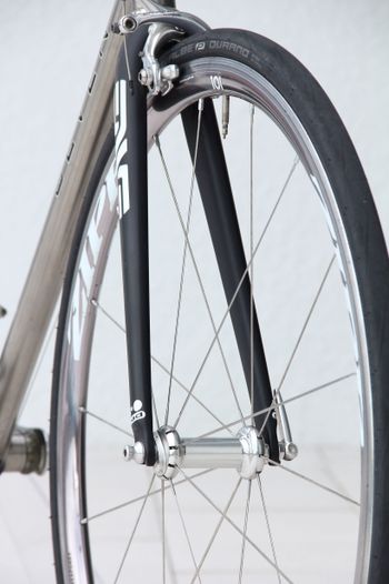 Used Seven Cycles Odonata 2001 Road & Gravel, Light Gray — image 22 of 37