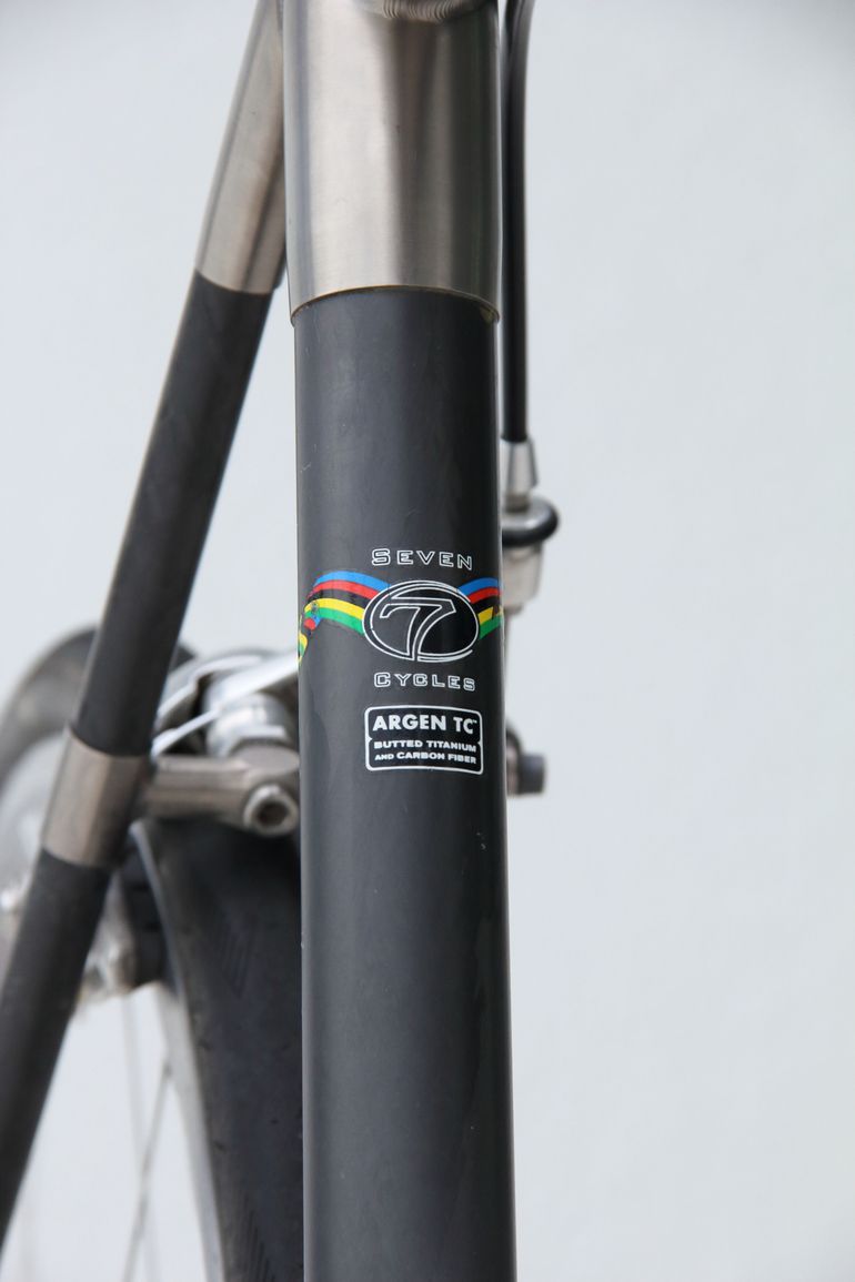 Used Seven Cycles Odonata 2001 Road & Gravel, Light Gray — image 31 of 37