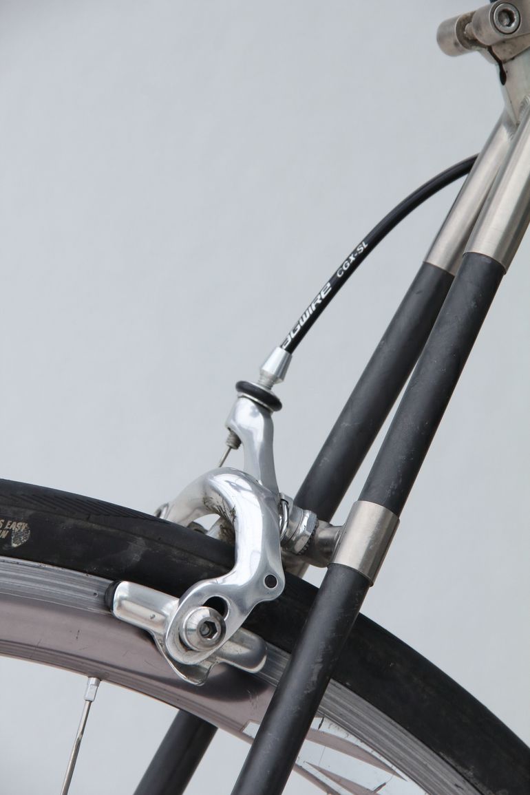 Used Seven Cycles Odonata 2001 Road & Gravel, Light Gray — image 20 of 37
