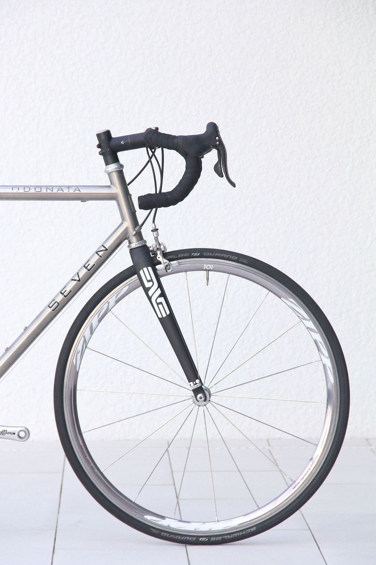Used Seven Cycles Odonata 2001 Road & Gravel, Light Gray — image 2 of 37