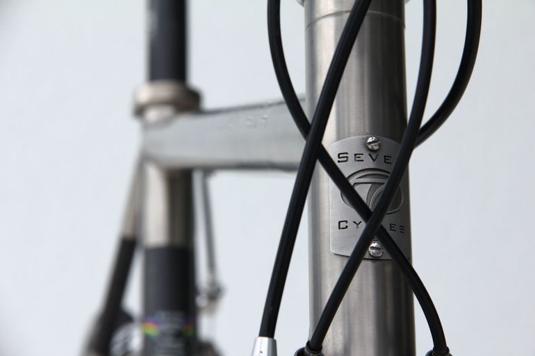 Used Seven Cycles Odonata 2001 Road & Gravel, Light Gray — image 25 of 37