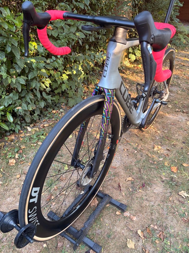 Used CUBE Litening Limited 15/100 Shimano Ultegra Di2 Ceramicspeed 2022 Road & Gravel, Light Gray — image 5 of 12