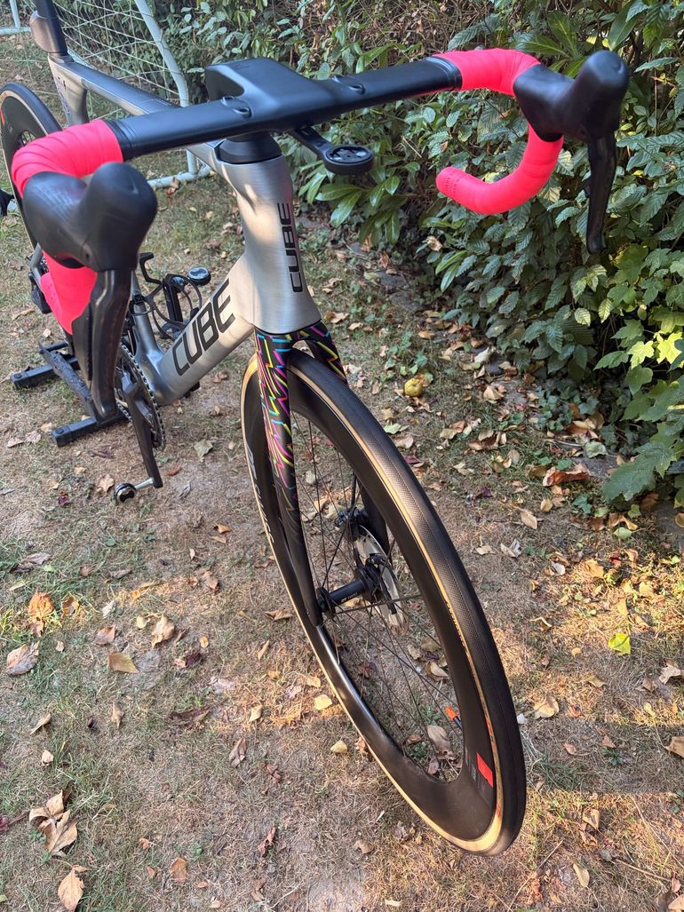Used CUBE Litening Limited 15/100 Shimano Ultegra Di2 Ceramicspeed 2022 Road & Gravel, Light Gray — image 7 of 12