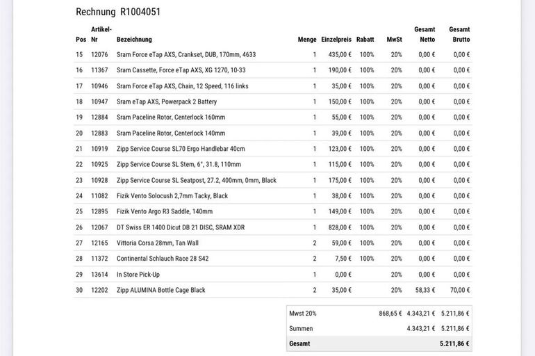 Brugt Standert Triebwerk SRAM Force eTap AXS 2022 Road & Gravel — billede 8 af 8