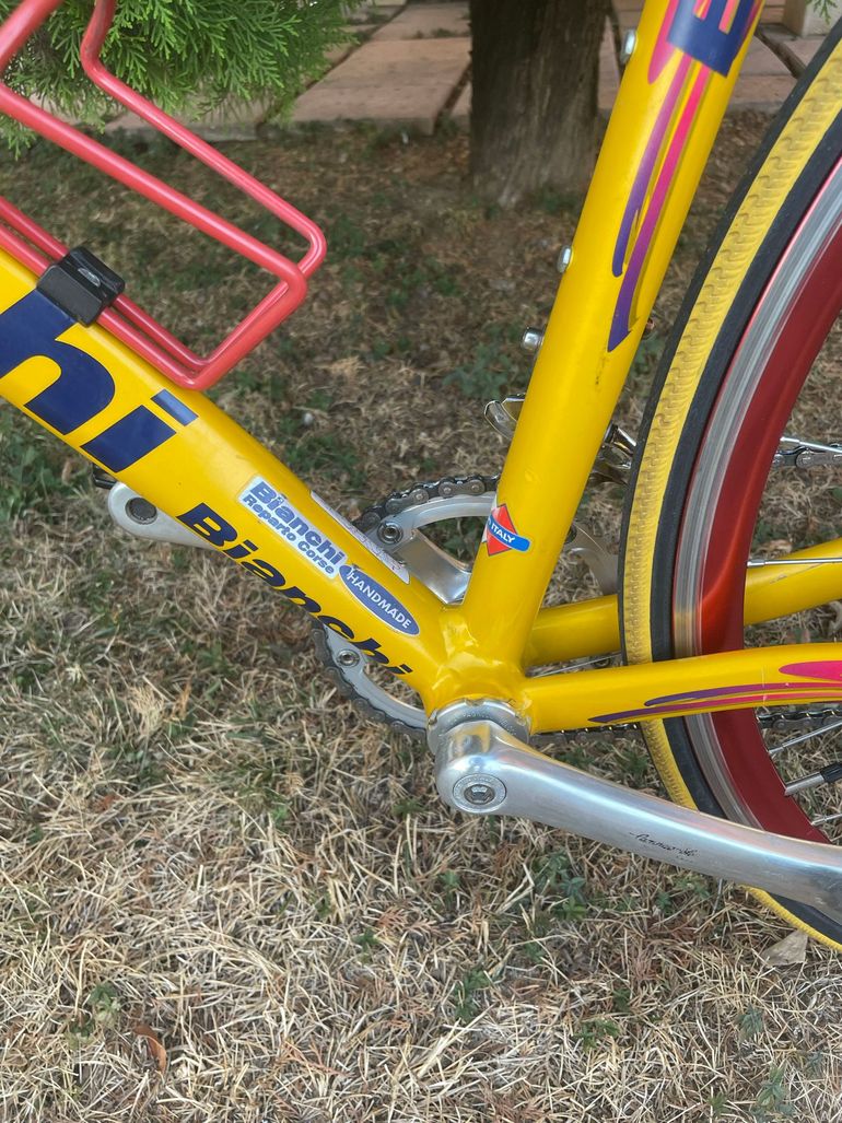 Bianchi Specialissima Campagnolo Chorus 1998 Road & Gravel usato, Arancione — immagine 15 di 25
