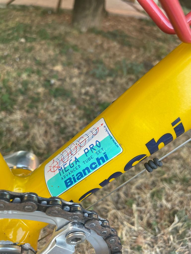 Bianchi Specialissima Campagnolo Chorus 1998 Road & Gravel usato, Arancione — immagine 10 di 25