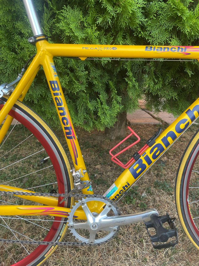 Bianchi Specialissima Campagnolo Chorus 1998 Road & Gravel usato, Arancione — immagine 5 di 25