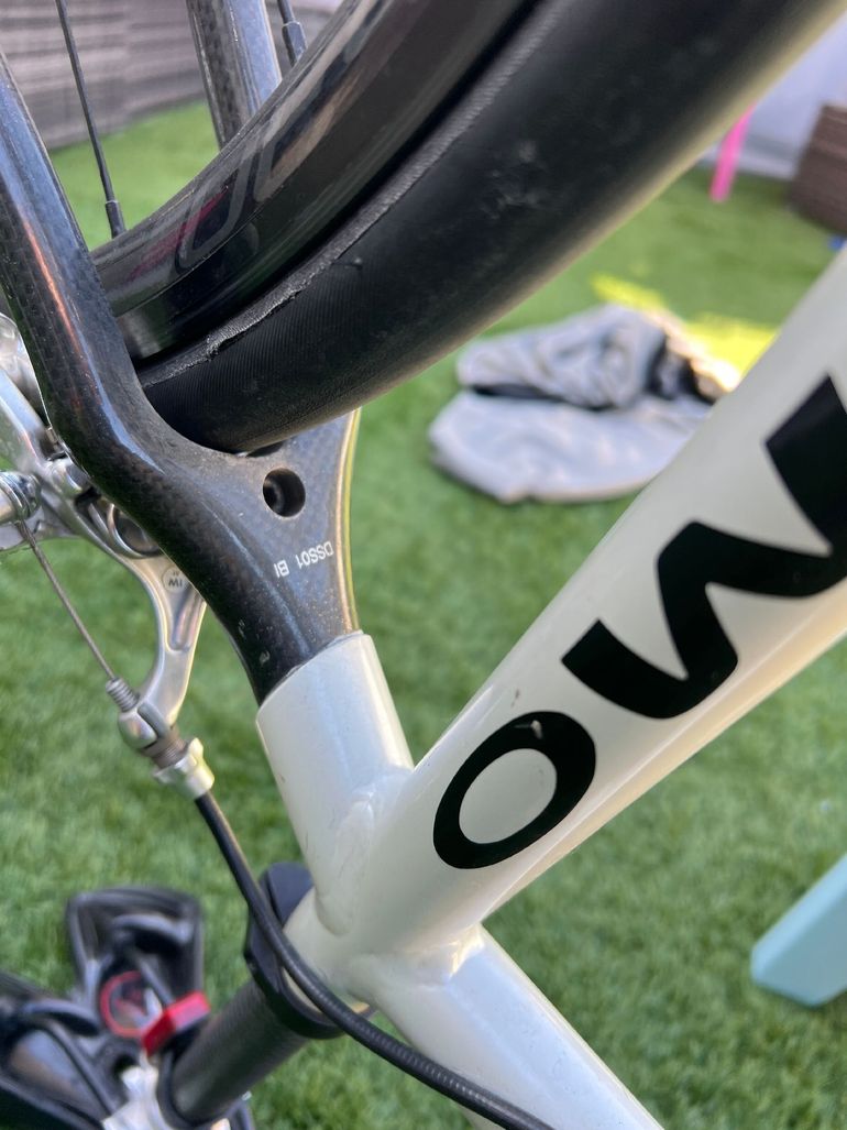 Used Olmo Custom Shimano Ultegra 2007 Road & Gravel, White — image 12 of 13