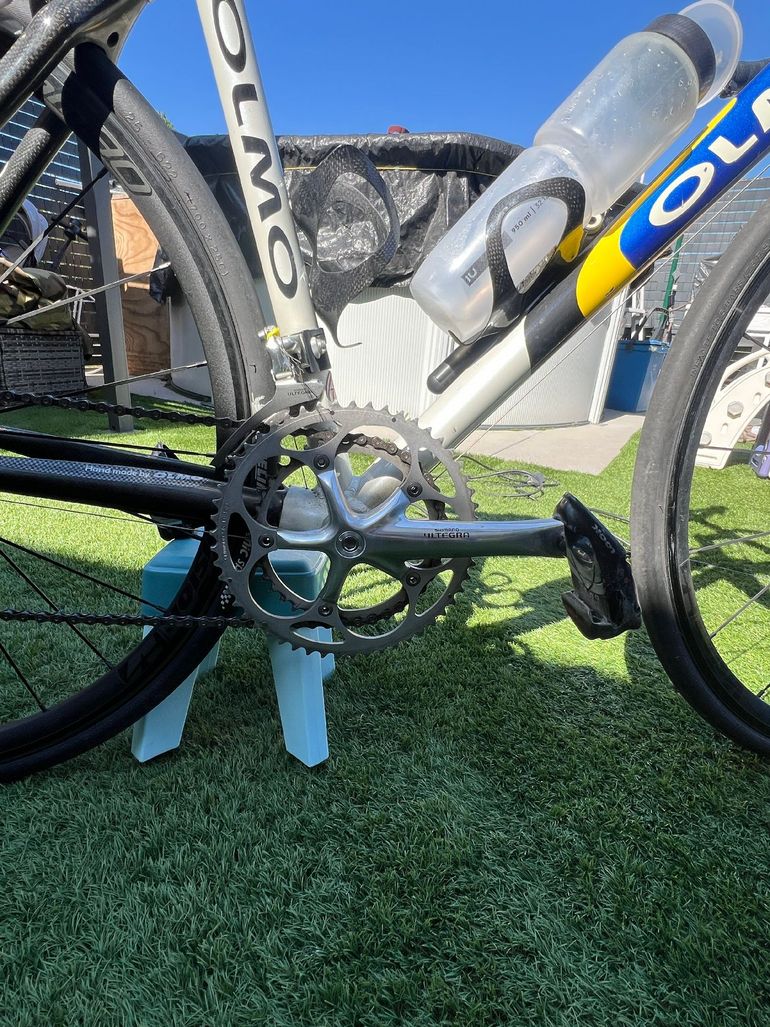 Used Olmo Custom Shimano Ultegra 2007 Road & Gravel, White — image 3 of 13