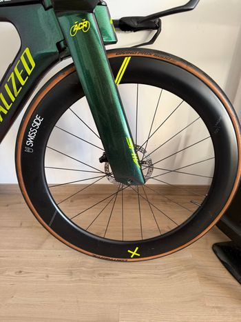Gebrauchtes Specialized Shiv Expert Disc 2020 2020 Road & Gravel, Grün — Bild 5 von 9