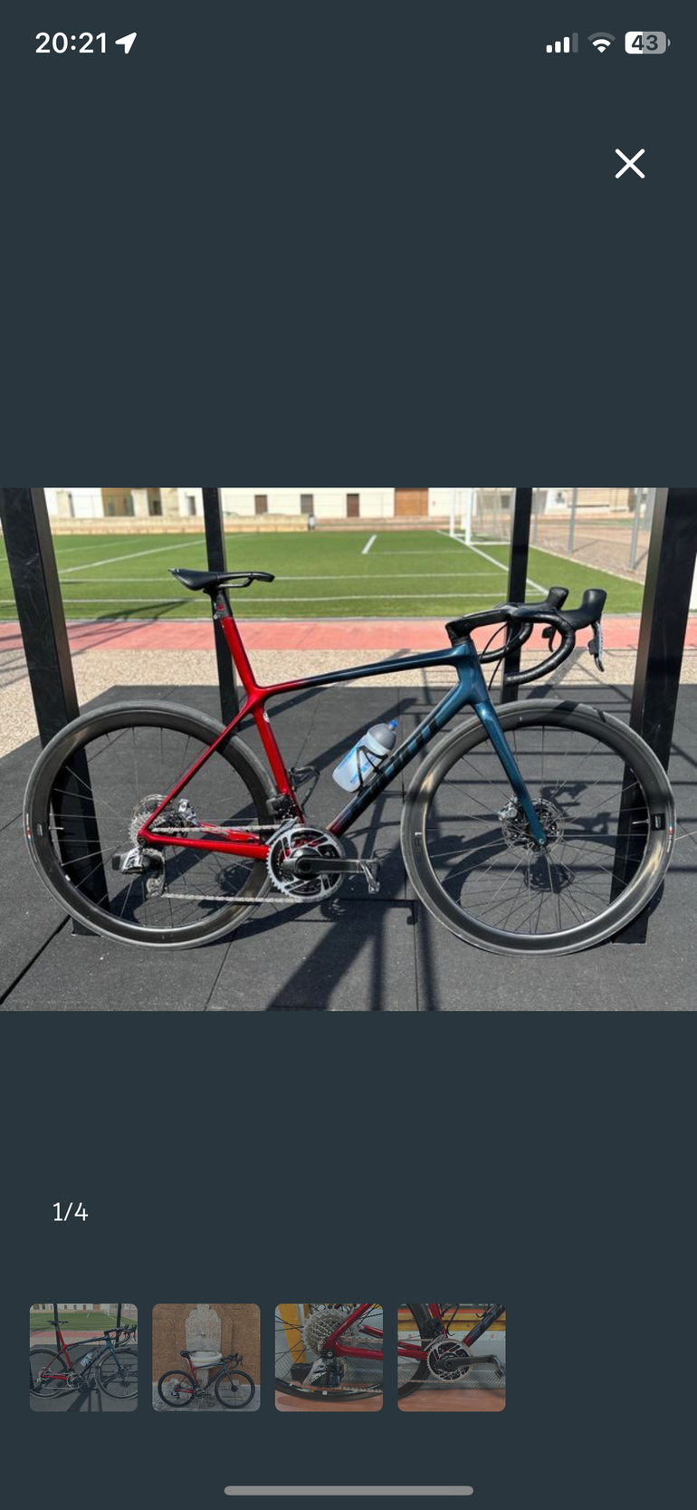 Brugt Giant tcr TCR Advanced 0 2021 Road & Gravel — billede 2 af 5