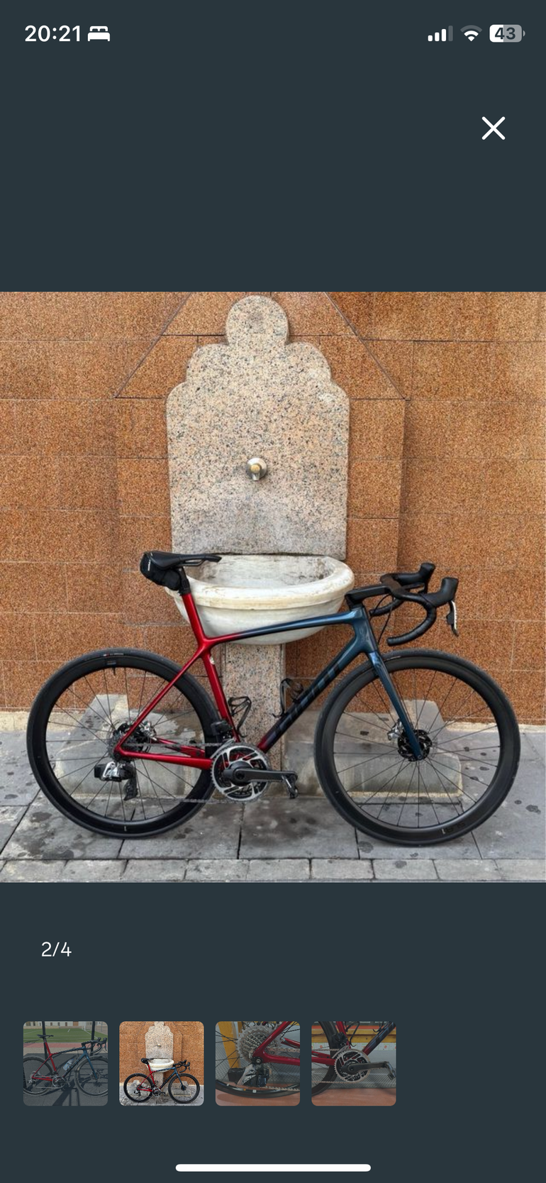 Brugt Giant tcr TCR Advanced 0 2021 Road & Gravel — billede 3 af 5