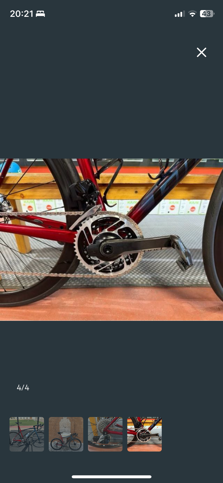 Brugt Giant tcr TCR Advanced 0 2021 Road & Gravel — billede 5 af 5