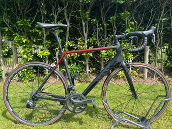 Used Canyon Ultimate CF SLX 8.0 2018 2018 Road & Gravel, Red — image 2 of 5