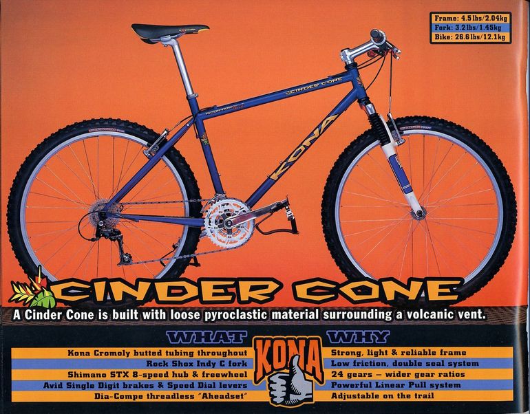 Brugt Kona Cinder Cone 1997 1997 Mountainbike — billede 7 af 11