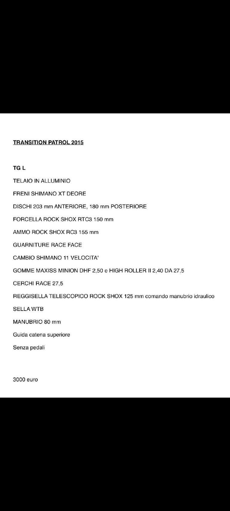 Brugt Transition Patrol 2015 Mountainbike — billede 7 af 7