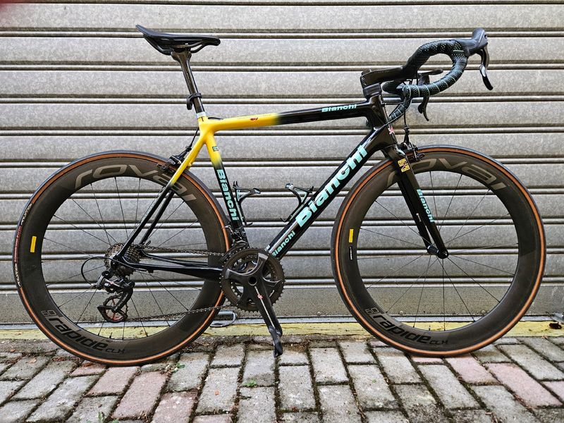 Bianchi Specialissima Super Record 2018 2018 Road & Gravel d'occasion