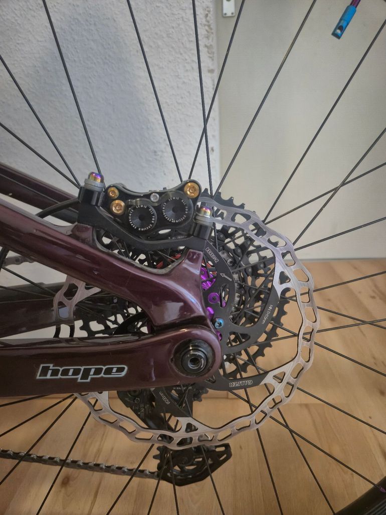 Orbea RALLON M-LTD 2023 2023 Mountainbike usato, Viola — immagine 5 di 14