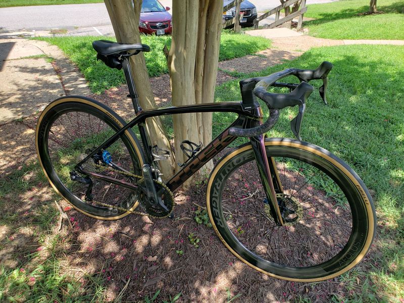 Used Trek 2024 Trek Emonda SLR Project One 50cm RSL51s tubeless Pirelli 30mm tires 2024 Road & Gravel