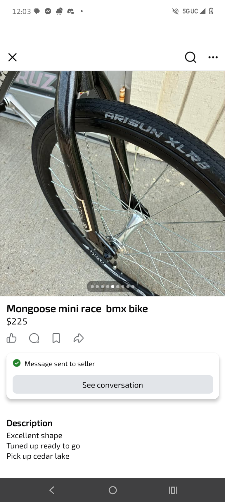 Used Mongoose Title Mini 2024 2024 Youth, Black — image 5 of 9