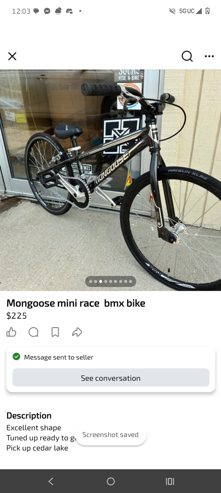 Used Mongoose Title Mini 2024 2024 Youth, Black — image 7 of 9