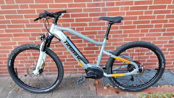 Used Haibike Hardseven Shimano Deore XT 2022 Mountainbike, Light Gray, 27.5 (650B) — image 5 of 9